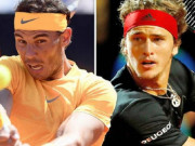 Thể thao - Bảng xếp hạng tennis 10/5: Zverev thăng hoa, Nadal nhận &quot;đòn đau&quot;