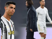 Bóng đá - Juventus thua thảm: Ronaldo như &quot;người thừa&quot;, bị nghi tỏ thái độ với Pirlo