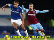 Bóng đá - Video West Ham - Everton: Chủ công rực sáng, mộng top 4 dễ tan