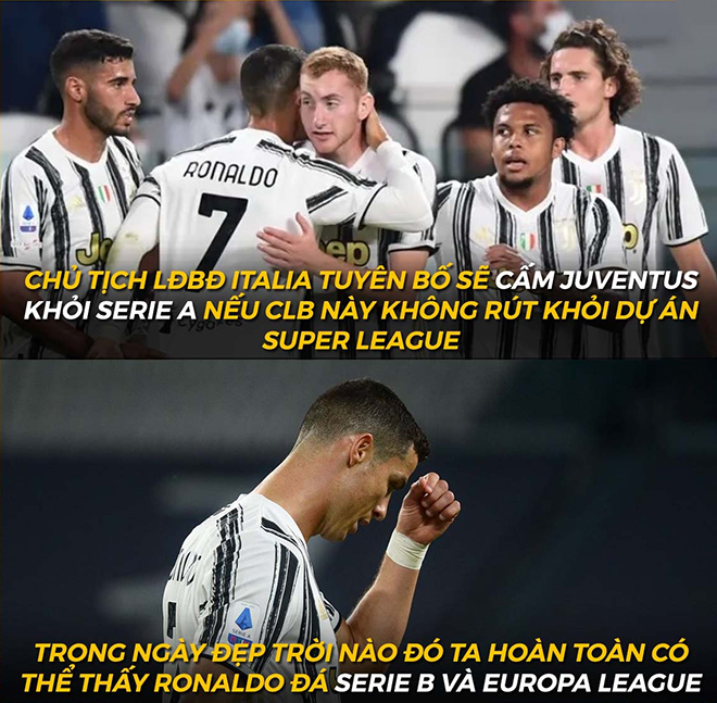 Juventus có nguy cơ bị cấm thi đấu ở Serie A.