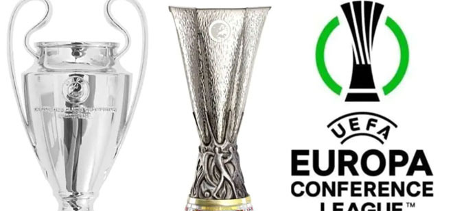 Từ mùa giải 2021/22, UEFA sẽ có đến 3 giải đấu cúp châu Âu là Champions League, Europa League và Europa Conference League