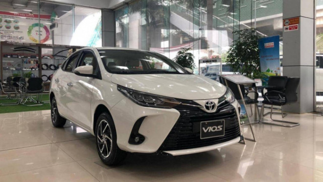 Toyota Vios phiên bản nâng cấp 2021 đang giảm giá mạnh tại đại lý