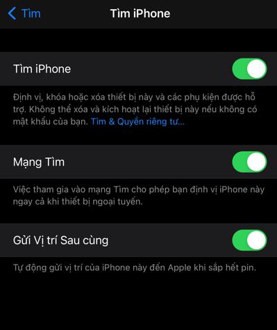 Cách tìm iPhone bị mất kể cả khi bị ngắt mạng với iOS 14 - 3