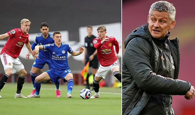 MU vừa thua Leicester với một đội hình có phần thiếu nghiêm túc