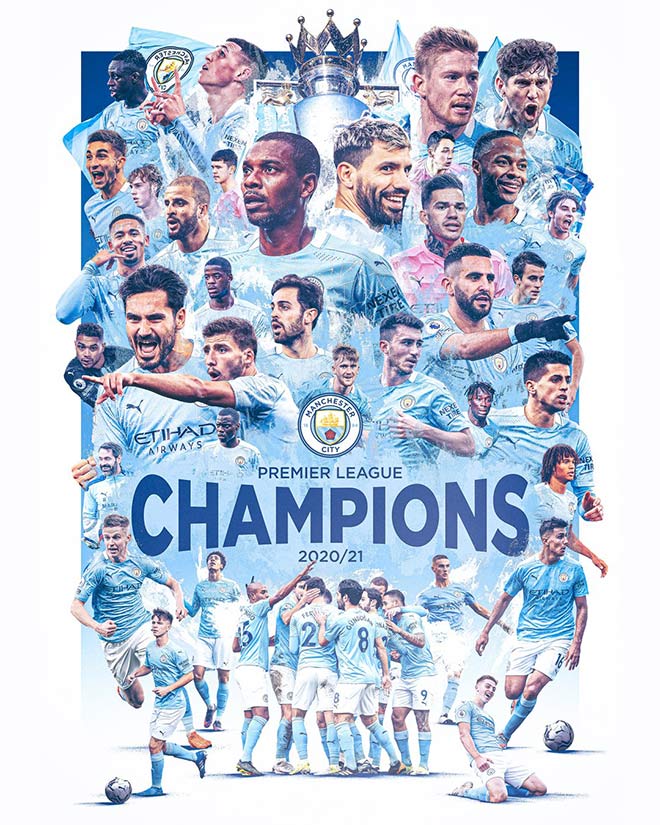 Manchester City - Nhà vô địch Premier League 2020/21