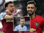 Bóng đá - Cầu thủ hay nhất Ngoại hạng Anh: Fernandes chọn Lingard, gạch tên De Bruyne