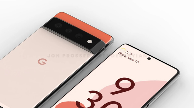 Ảnh concept Pixel 6 Pro.