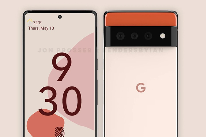 Ảnh concept Pixel 6 Pro.