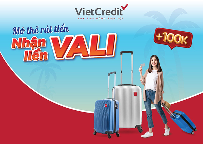 VietCredit triển khai khuyến mại tặng vali cao cấp cho khách hàng - 1