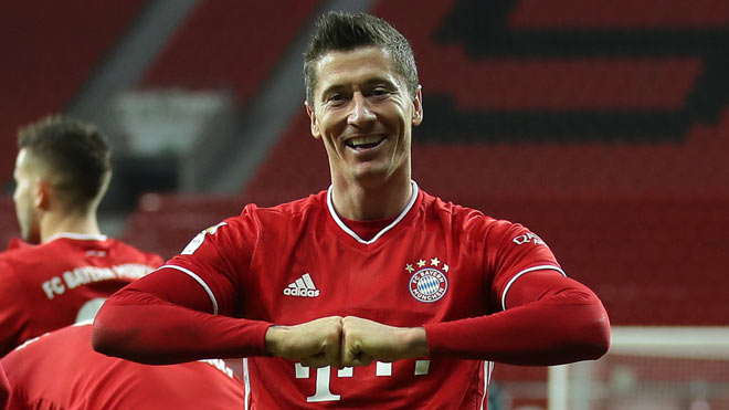 Lewandowski vẫn là cây săn bàn khét tiếng của Bayern Munich dù anh đã luống tuổi