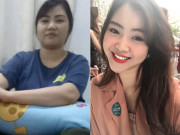 Bạn trẻ - Cuộc sống - “Đánh bay” 30kg mỡ, cô gái Thanh Hóa xinh đẹp chẳng kém hot girl