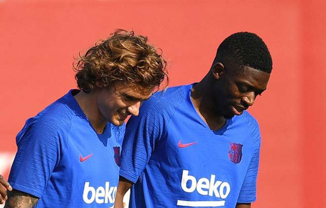 Griezmann &amp; Dembele đều là những "bom tấn" quá tốn kém cho Barca nhưng không dễ dứt bỏ