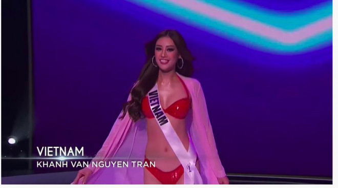 Miss Universe: Đọ hình thể qua màn bikini, Khánh Vân có lép vế trước các thí sinh khác? - 1