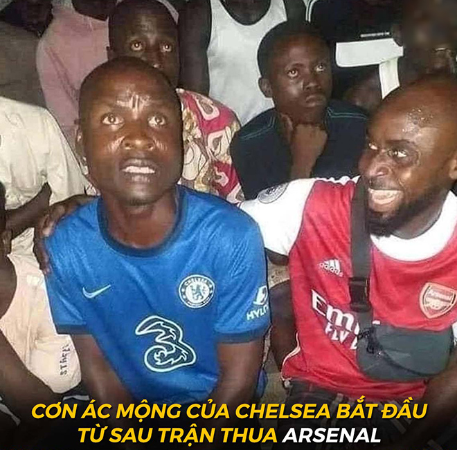 Từ sau trận thua Arsenal, tinh thần của Chelsea xuống hẳn.