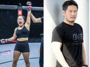 Thể thao - &quot;Đả nữ&quot; gốc Việt Bi Nguyễn nhận quà từ “ông trùm MMA châu Á”