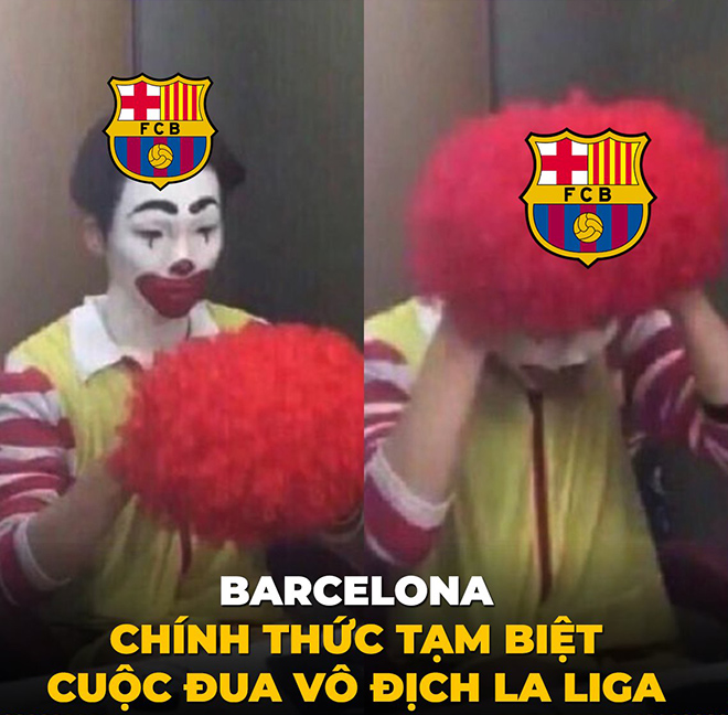 Ảnh chế: &#34;Người thừa&#34; của Barca giúp Atletico chạm một tay vào cúp vô địch - 2