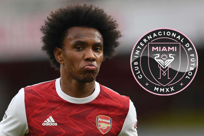 Inter Miami của David Beckham có thể giải cứu Willian khỏi Arsenal hè này