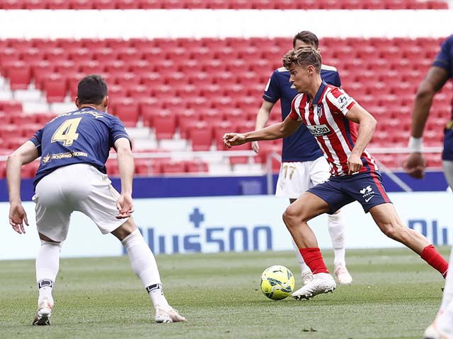 Atletico phung phí nhiều cơ hội trước Osasuna