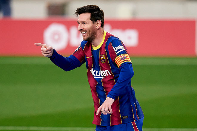 Messi ghi bàn bằng đầu để đưa Barca dẫn trước Celta Vigo&nbsp;