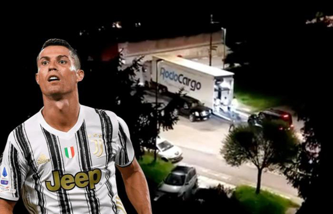 Ronaldo bí mật thuê đơn vị vận chuyển di dời siêu xe về Bồ Đào Nha