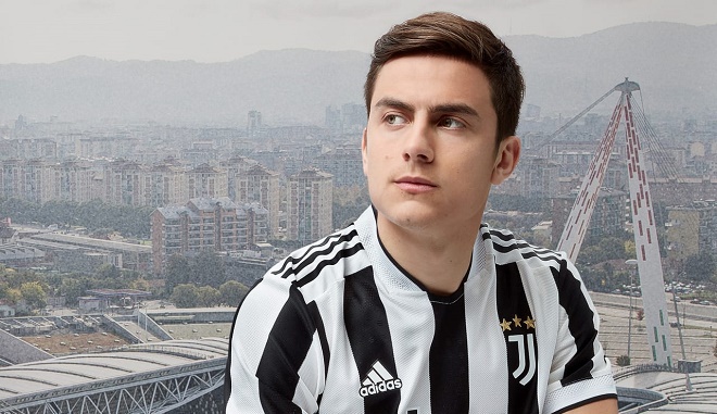 Dybala trong chiếc áo đấu mới của Juventus