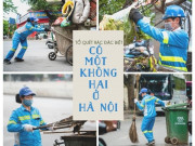 Tin tức trong ngày - Tổ quét rác “đặc biệt, có một không hai” ở Hà Nội