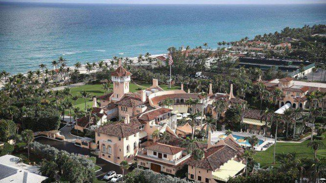 Khu nghỉ dưỡng Mar-a-Lago ở Palm Beach (bang Florida) của cựu Tổng thống Mỹ Donald Trump.