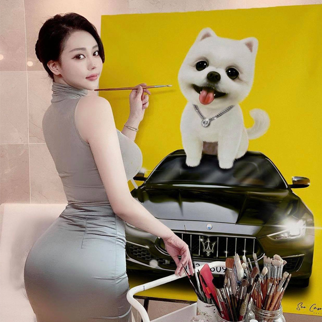 Hiện tại, Seo Caso đang là họa sĩ chuyên vẽ tranh thú cưng để trang trí nội thất.

