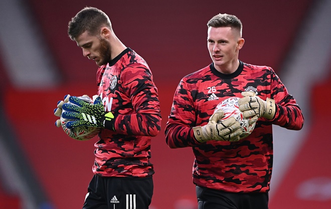 Henderson đang phải cạnh tranh quyết liệt với De Gea