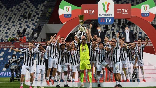 Juventus lập kỷ lục mới với lần thứ 14 vô địch Coppa Italia