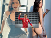 Bóng đá - Hot girl phòng Gym Trang Lê vòng ba 97cm cổ vũ Ronaldo đua tài EURO