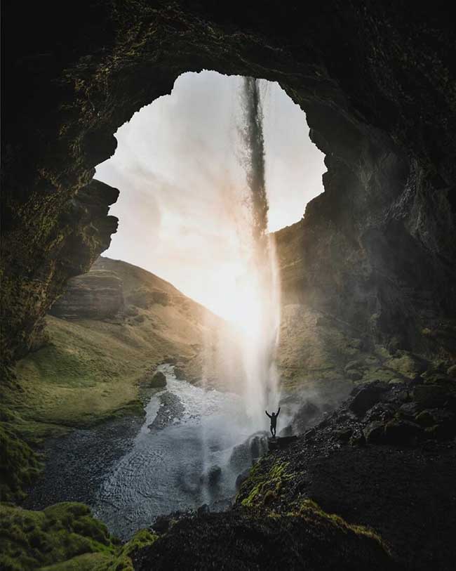 Địa điểm:&nbsp;Kvernufoss, Iceland
