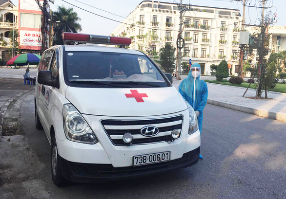 Trí lái xe từ Quảng Bình ra Bắc Giang hỗ trợ chống dịch COVID-19.