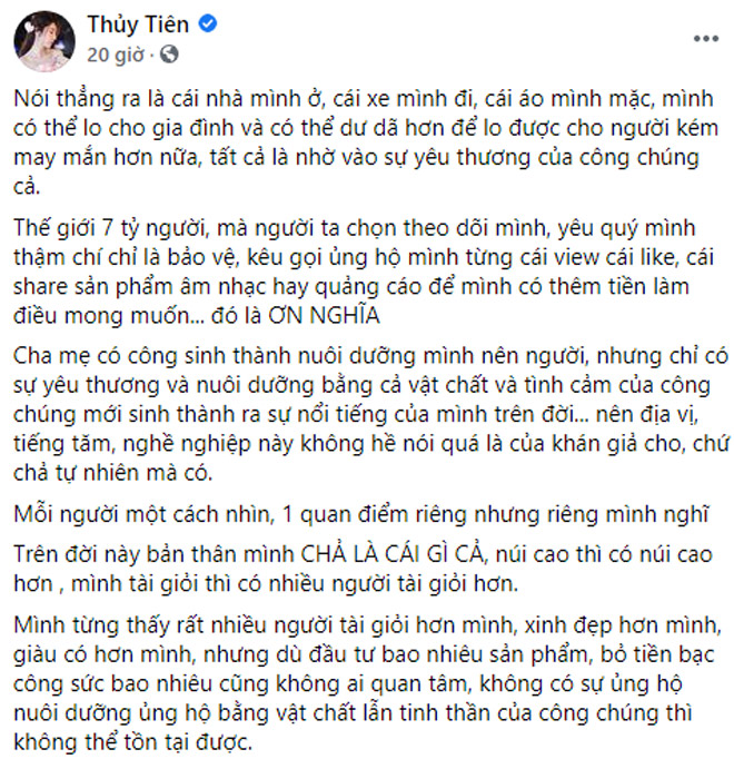 Vừa viết xong tâm thư, Thủy Tiên được bà Phương Hằng &#34;nhắc nhẹ&#34; - 2