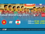 Bóng đá - Lịch trực tiếp bóng đá và link xem trực tiếp hôm nay: Ngoại hạng Anh, Futsal Việt Nam đấu Lebanon kênh nào?