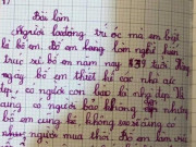 Giáo dục - du học - Bài văn tả bố làm kiến trúc sư &quot;gây bão&quot;, dân mạng cười bò vì câu kết bài &quot;bẻ lái&quot;