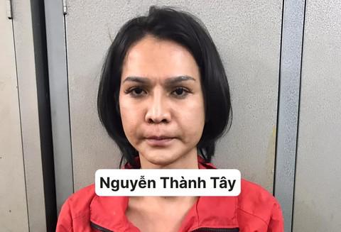 Nguyễn Thành Tây - kẻ cầm đầu băng nhóm.