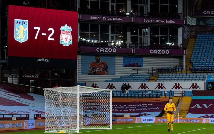 Liverpool được báo hiệu có một mùa giải không dễ dàng với trận thua đậm Aston Villa