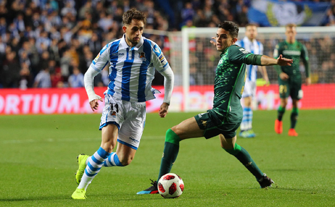 Real Sociedad và Real Betis sẽ bất ngờ có vé dự Champions League mùa tới?