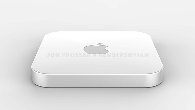 Ảnh render Mac Mini.