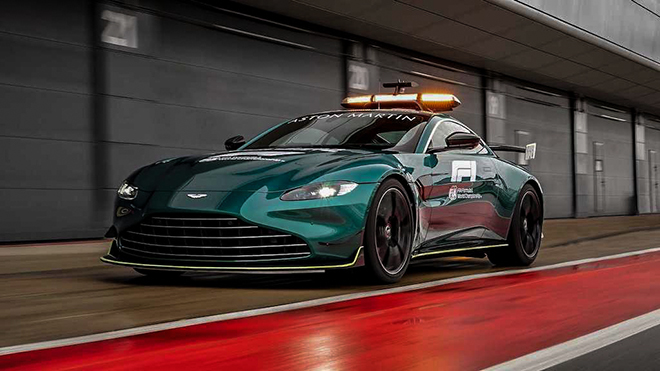 Aston Martin Vantage được nâng cấp để thành xe an toàn trên đường đua - 1
