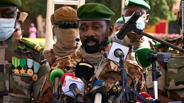 Đại tá Goita là người phát động cuộc đảo chính ở Mali hồi tháng 8.2020.