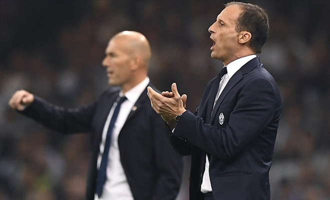 HLV Massimiliano Allegri được đồn đoán sẽ được Real Madrid bổ nhiệm thay Zinedine Zidane tuần tới