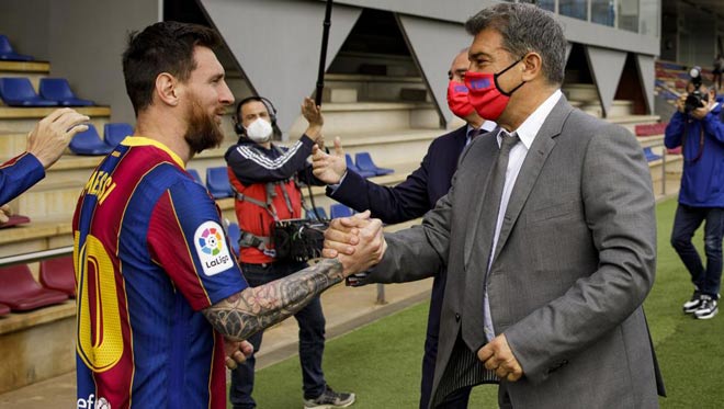 Barca tự tin sẽ thuyết phục được Messi ký hợp đồng 10 năm với họ sau khi Copa America 2021 kết thúc