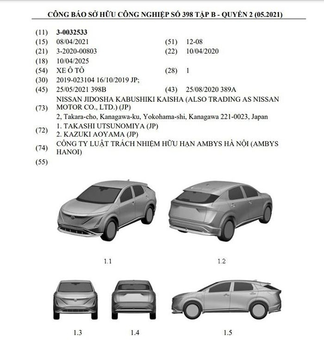 Nissan đăng ký bản quyền xe điện tại thị trường Việt - 4