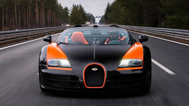 6. Bugatti Veyron Grand Sport Vitesse
