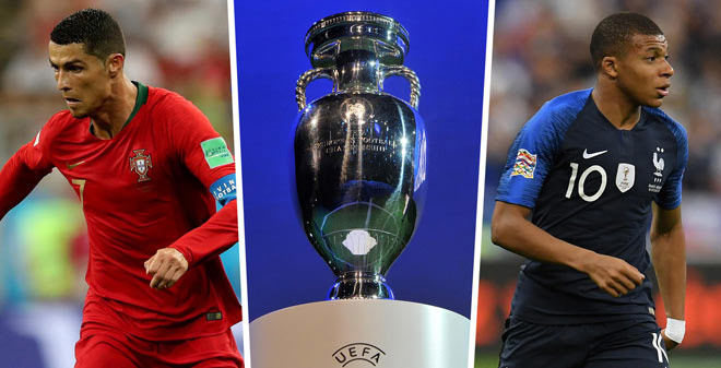 Ronaldo sẽ có dịp đọ sức với đàn em Mbappe khi Bồ Đào Nha và Pháp chung "bảng tử thần" tại EURO&nbsp;2021