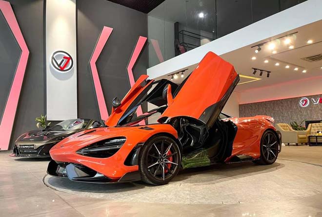 Siêu xe đình đám McLaren 765LT thứ 3 về Việt Nam với tùy chọn đắt đỏ - 1