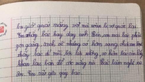 Bài văn tả bác hàng xóm "gây bão" mạng