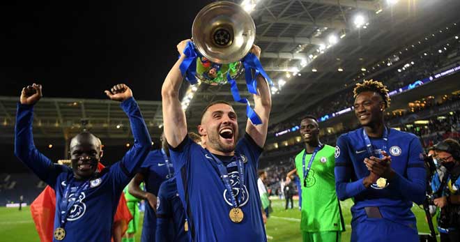 Mateo Kovacic đã có 4 chức vô địch Champions League dù chỉ thi đấu 17 phút trong các trận đấu này